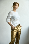 leather pants gold 5