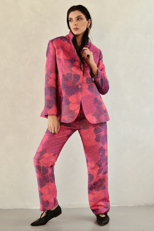 blazer pink floral 5