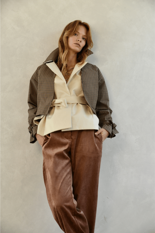 Aube Mini Trench Coat