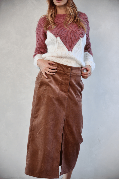 two-tone sweater 1